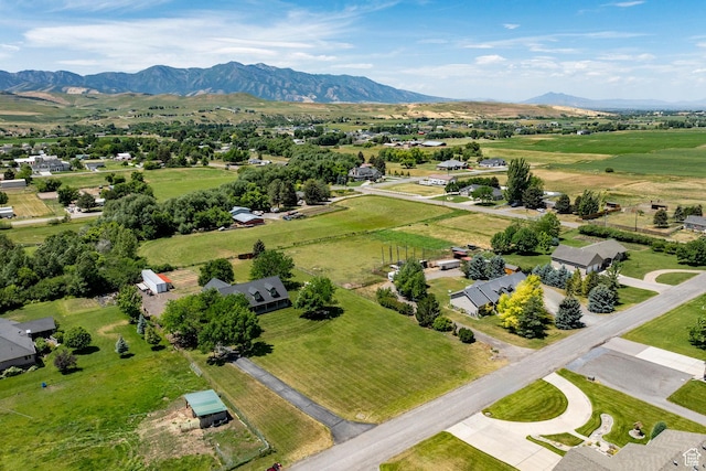 8871 S 100 E, Paradise, UT 84328 - drone / aerial view of a mountain backdrop