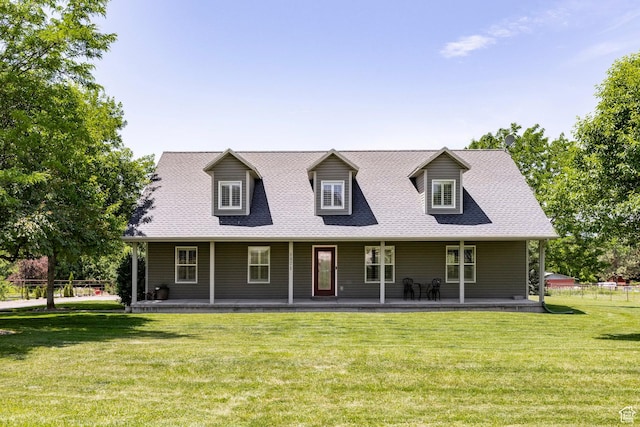 8871 S 100 E, Paradise, UT 84328 - rear view of house with a porch and roof with shingles
