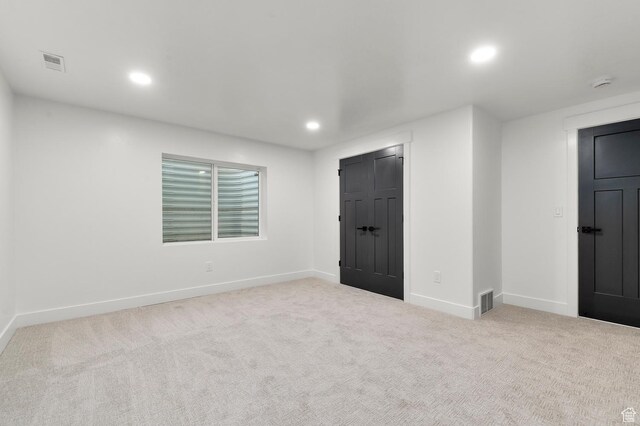 6809 W Vista Springs Dr, Herriman, UT 84096 - unfurnished bedroom featuring recessed lighting and carpet