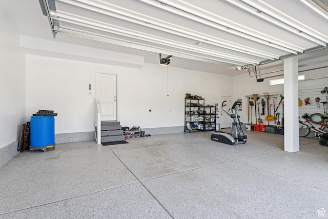 319 S 300 E, Midway, UT 84049 - garage featuring a garage door opener