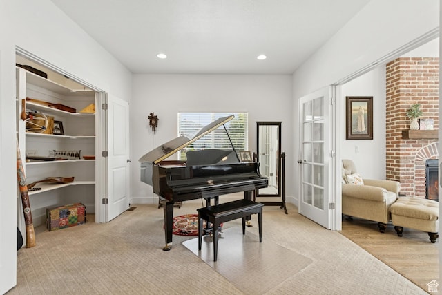 319 S 300 E, Midway, UT 84049 - sitting room featuring recessed lighting and french doors