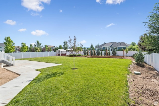 319 S 300 E, Midway, UT 84049 - fenced backyard with a patio and a residential view