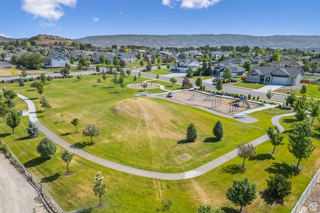 319 S 300 E, Midway, UT 84049 - aerial view of residential area featuring a mountainous background