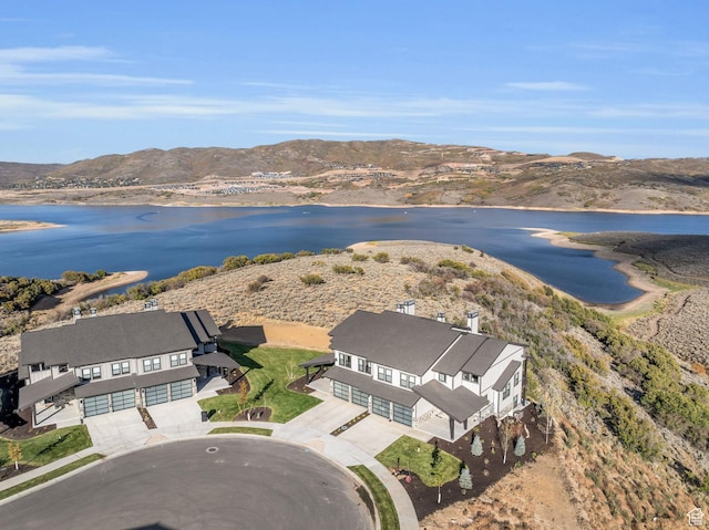 864 W Eland Cir, Heber City, UT 84032 - view from above of property with a water and mountain view