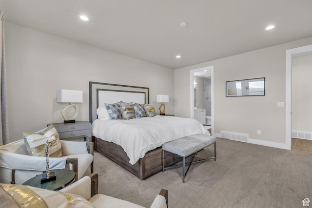 864 W Eland Cir, Heber City, UT 84032 - bedroom featuring recessed lighting and ensuite bath