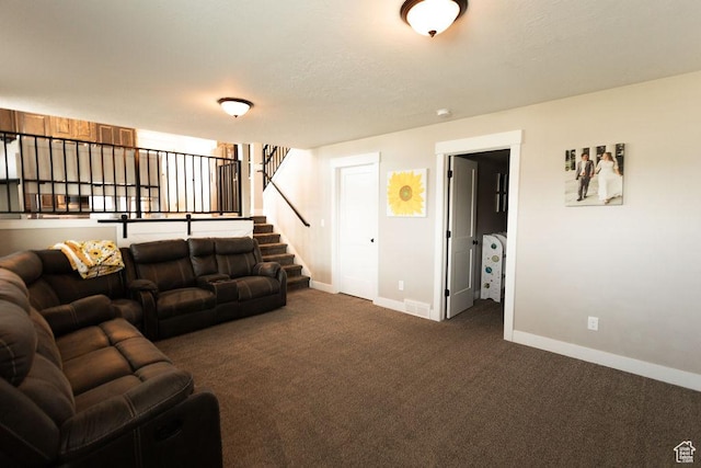 1285 W 1100 N, Farr West, UT 84404 - living room with carpet flooring and stairway