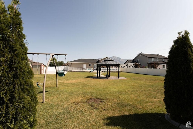 1285 W 1100 N, Farr West, UT 84404 - view of yard with a gazebo