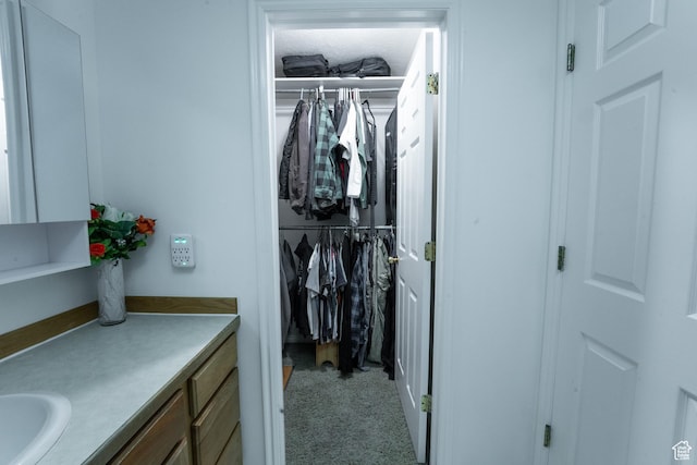 2087 E Weeping Willow Way N, Eagle Mountain, UT 84005 - spacious closet with carpet floors