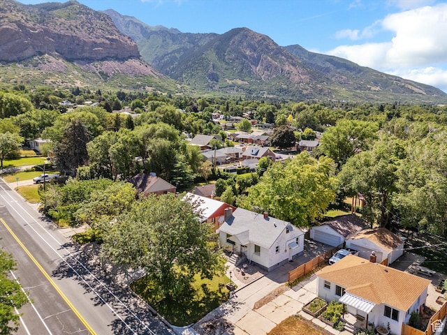 1425 E 22nd St S, Ogden, UT 84401 - aerial perspective of suburban area with a mountain backdrop