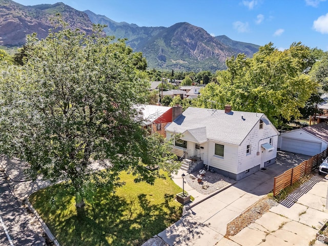 1425 E 22nd St S, Ogden, UT 84401 - view from above of property with a mountain backdrop
