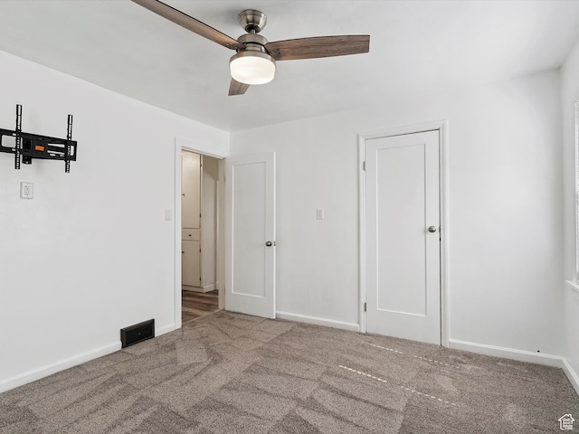 1425 E 22nd St S, Ogden, UT 84401 - carpeted spare room with a ceiling fan and baseboards