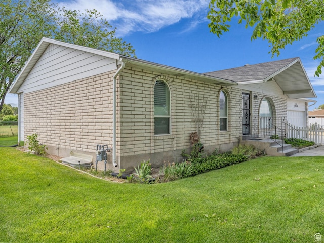 12580 S Janice Dr, Riverton, UT 84065 - view of side of property featuring brick siding