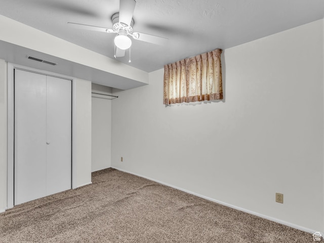 12580 S Janice Dr, Riverton, UT 84065 - unfurnished bedroom with carpet floors and a ceiling fan