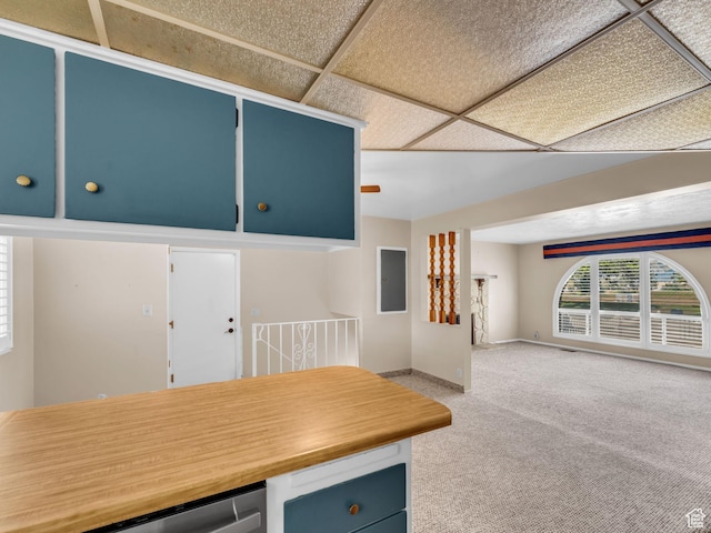 12580 S Janice Dr, Riverton, UT 84065 - unfurnished dining area featuring light colored carpet