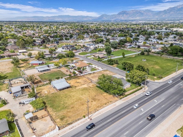 12580 S Janice Dr, Riverton, UT 84065 - aerial view of residential area with mountains