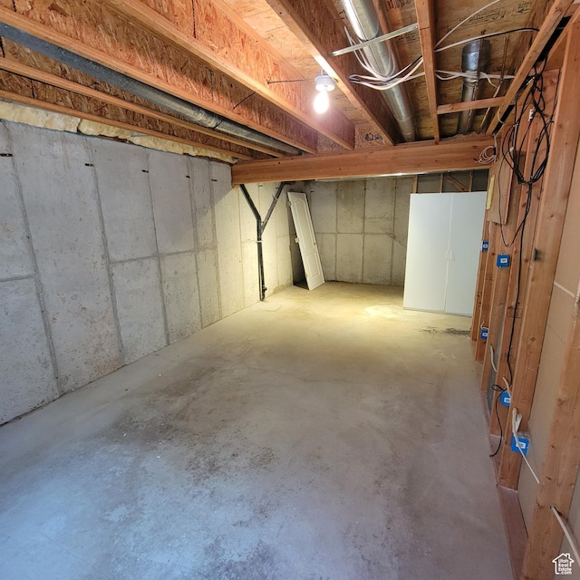 5272 S 1035 E, South Ogden, UT 84403 - view of unfinished below grade area