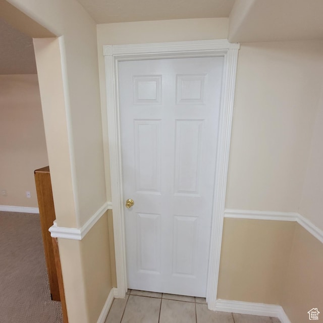 5272 S 1035 E, South Ogden, UT 84403 - corridor with baseboards and light tile patterned flooring