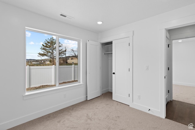 837 N 980 W Unit 66, Tremonton, UT 84337 - unfurnished bedroom featuring carpet floors, recessed lighting, and a closet