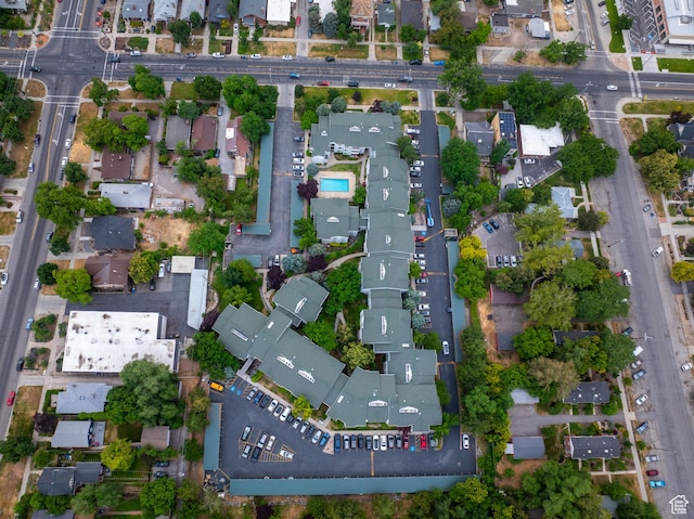 531 S 900 E Unit B3, Salt Lake City, UT 84102 - aerial view of property and surrounding area featuring nearby suburban area