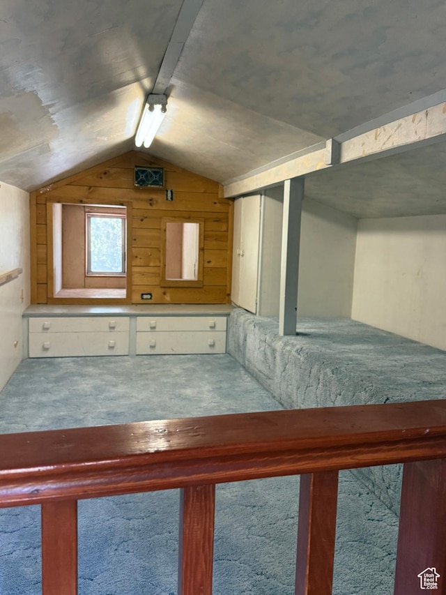 539 E Center St, Pleasant Grove, UT 84062 - unfurnished bedroom featuring vaulted ceiling and carpet