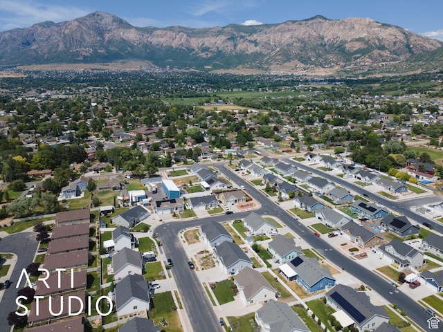 1608 N 500 E, North Ogden, UT 84404 - aerial overview of property's location featuring nearby suburban area