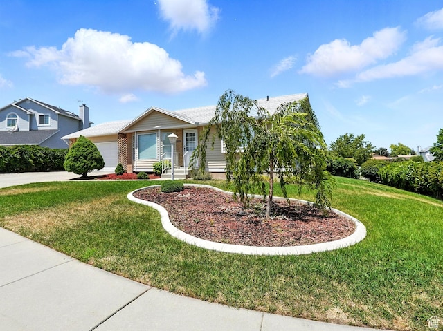 3992 S 4665 W, West Valley City, UT 84120 - single story home featuring a garage, driveway, and a front lawn