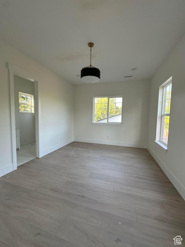 1361 S Lincoln St, Salt Lake City, UT 84105 - empty room featuring wood finished floors