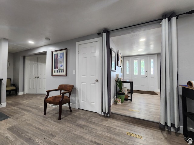 6319 W 13400 S, Herriman, UT 84096 - sitting room with wood finished floors and recessed lighting