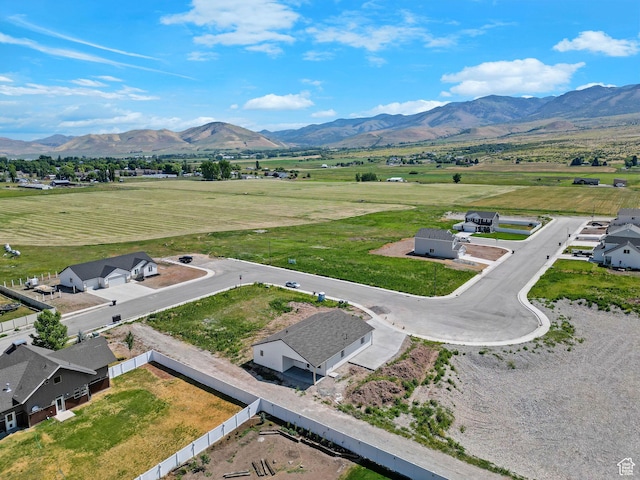 496 S 30 E, Franklin, ID 83237 - overview of rural landscape featuring a mountain backdrop