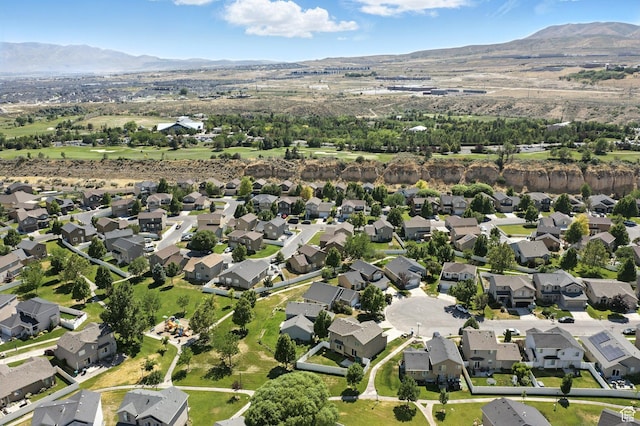 4012 N Bounty Cv W, Lehi, UT 84043 - view of property location with a mountainous background and nearby suburban area