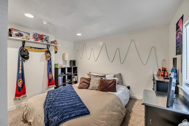 3981 S 500 E, Millcreek, UT 84107 - carpeted bedroom with baseboards and recessed lighting