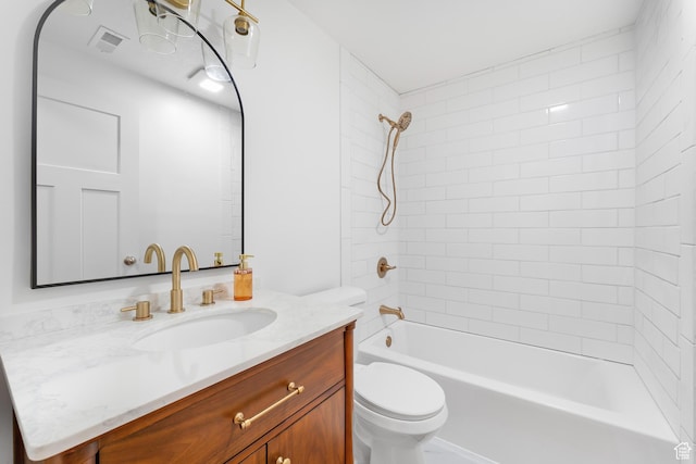 4925 E Breezy Patch Rd, Eagle Mountain, UT 84005 - full bathroom featuring vanity and bathtub / shower combination