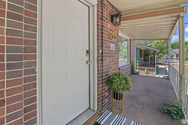 722 E 50 S, Provo, UT 84606 - property entrance with brick siding and covered porch