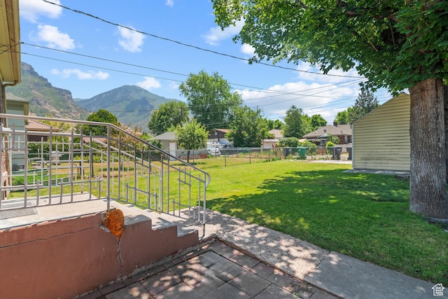 722 E 50 S, Provo, UT 84606 - view of yard with a mountain view
