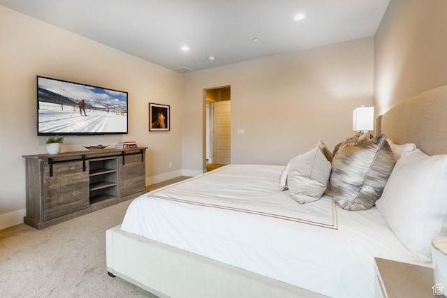 6423 Golden Bear Loop Unit 5, Park City, UT 84098 - bedroom featuring light carpet and recessed lighting