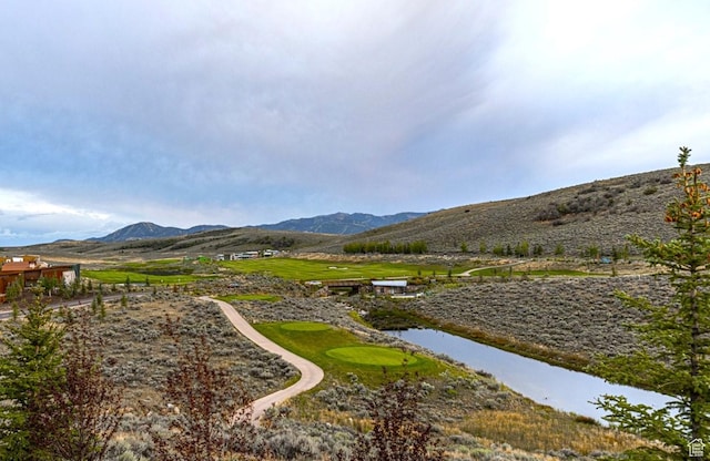 6423 Golden Bear Loop Unit 5, Park City, UT 84098 - view of mountain background featuring a large body of water