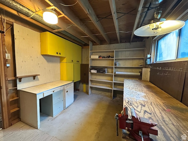 487 Highland Blvd, Brigham City, UT 84302 - below grade area featuring a workshop area
