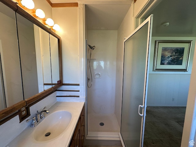487 Highland Blvd, Brigham City, UT 84302 - full bathroom with a shower stall and vanity