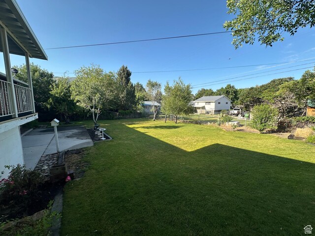 487 Highland Blvd, Brigham City, UT 84302 - fenced yard featuring a patio