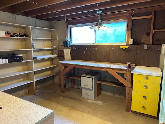 487 Highland Blvd, Brigham City, UT 84302 - basement featuring a workshop area