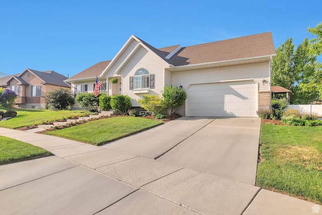 314 E 1290 S, Payson, UT 84651 - ranch-style home featuring a garage, concrete driveway, and a front yard