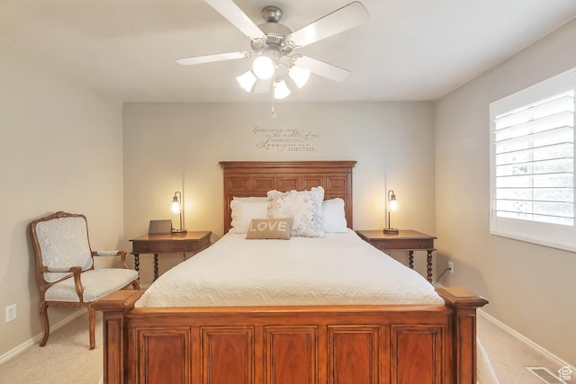 314 E 1290 S, Payson, UT 84651 - bedroom with light colored carpet and ceiling fan