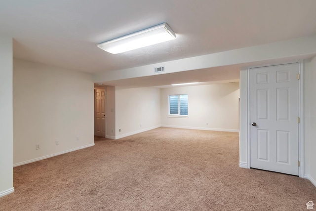 314 E 1290 S, Payson, UT 84651 - below grade area featuring carpet floors and baseboards
