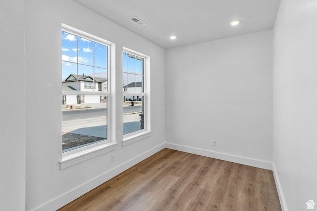 3460 W 3175 N # 343, Plain City, UT 84404 - empty room featuring wood finished floors and recessed lighting