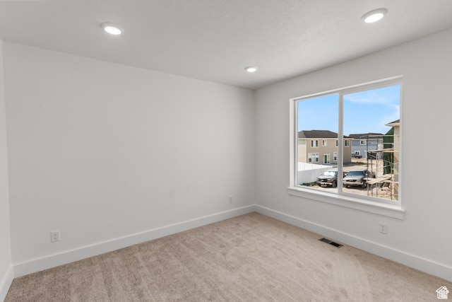 3460 W 3175 N # 343, Plain City, UT 84404 - spare room featuring carpet floors and recessed lighting