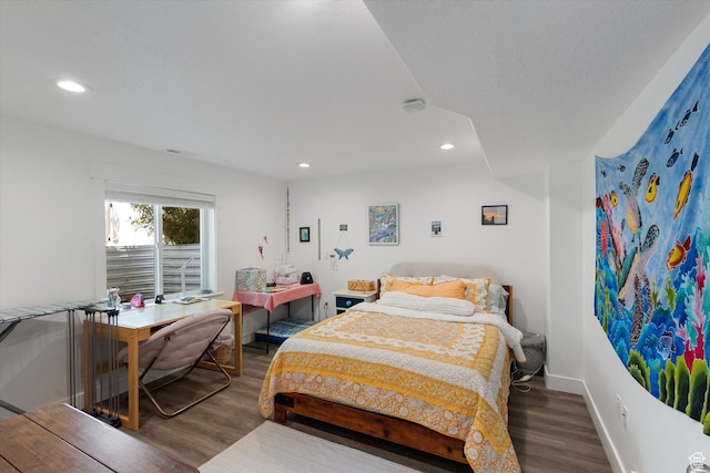 605 W 1660 S, Provo, UT 84601 - bedroom with wood finished floors and recessed lighting