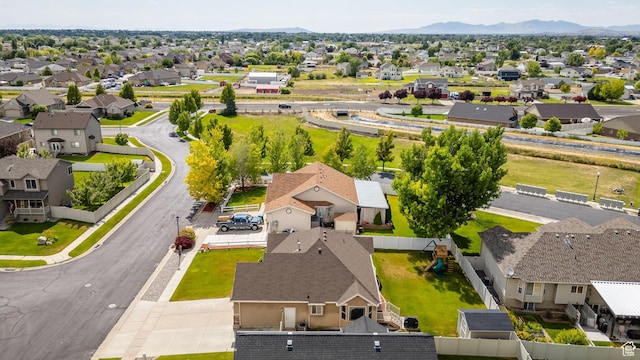 3424 W 4450 S, West Haven, UT 84401 - aerial view of residential area with a mountain backdrop
