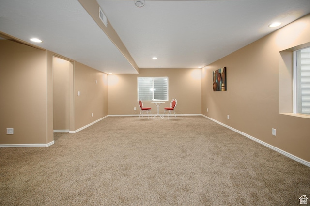 6628 N Malachite Way, Stansbury Park, UT 84074 - unfurnished room with carpet floors and recessed lighting