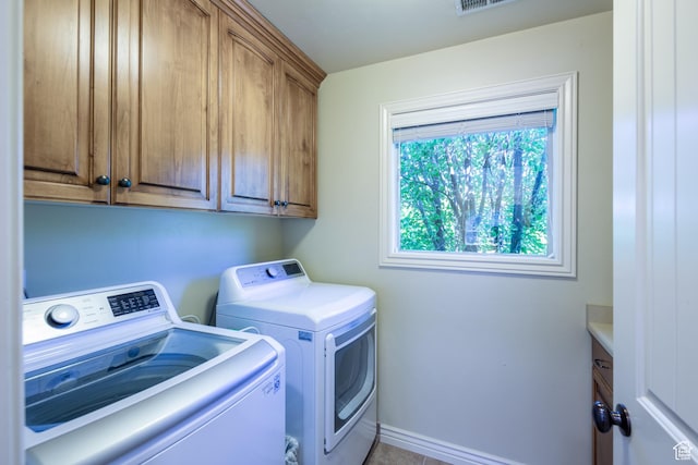 357 N Main St, Alpine, UT 84004 - laundry room featuring independent washer and dryer and cabinet space