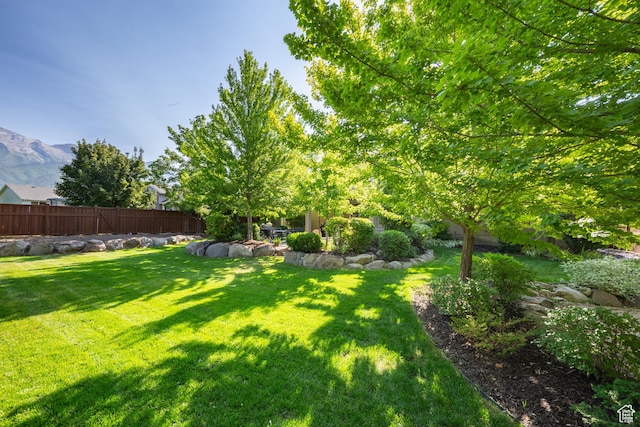 357 N Main St, Alpine, UT 84004 - view of yard with a mountain view